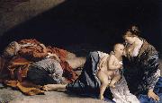 Orazio Gentileschi Rest on the Flight to Egypt Spain oil painting artist